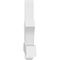 Ekena Millwork Redmond Architectural Grade PVC Gable Bracket, 72"W x 24"H x 4"D x 4"F, 8/12 Pitch GBP072X24X0404RED00 - alternate 4